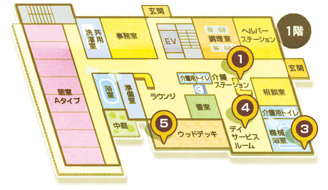 施設1階