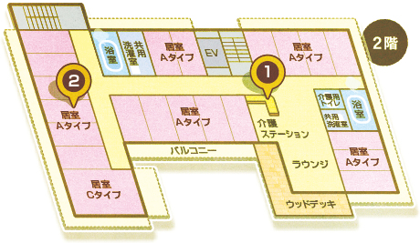 施設2階