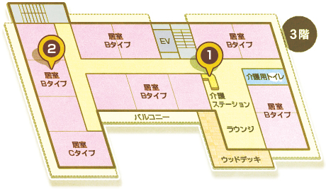 施設3階